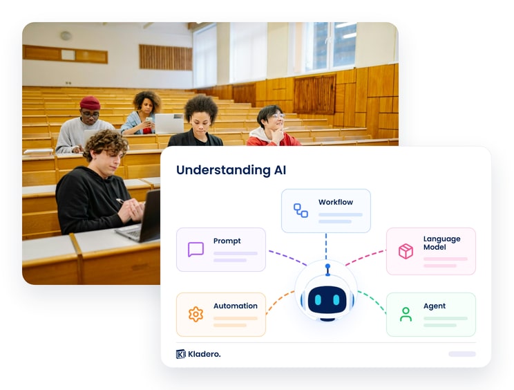 Illustration for AI literacy training